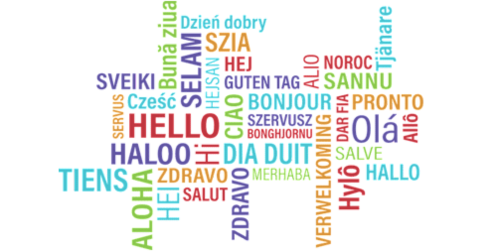 foto de idiomas